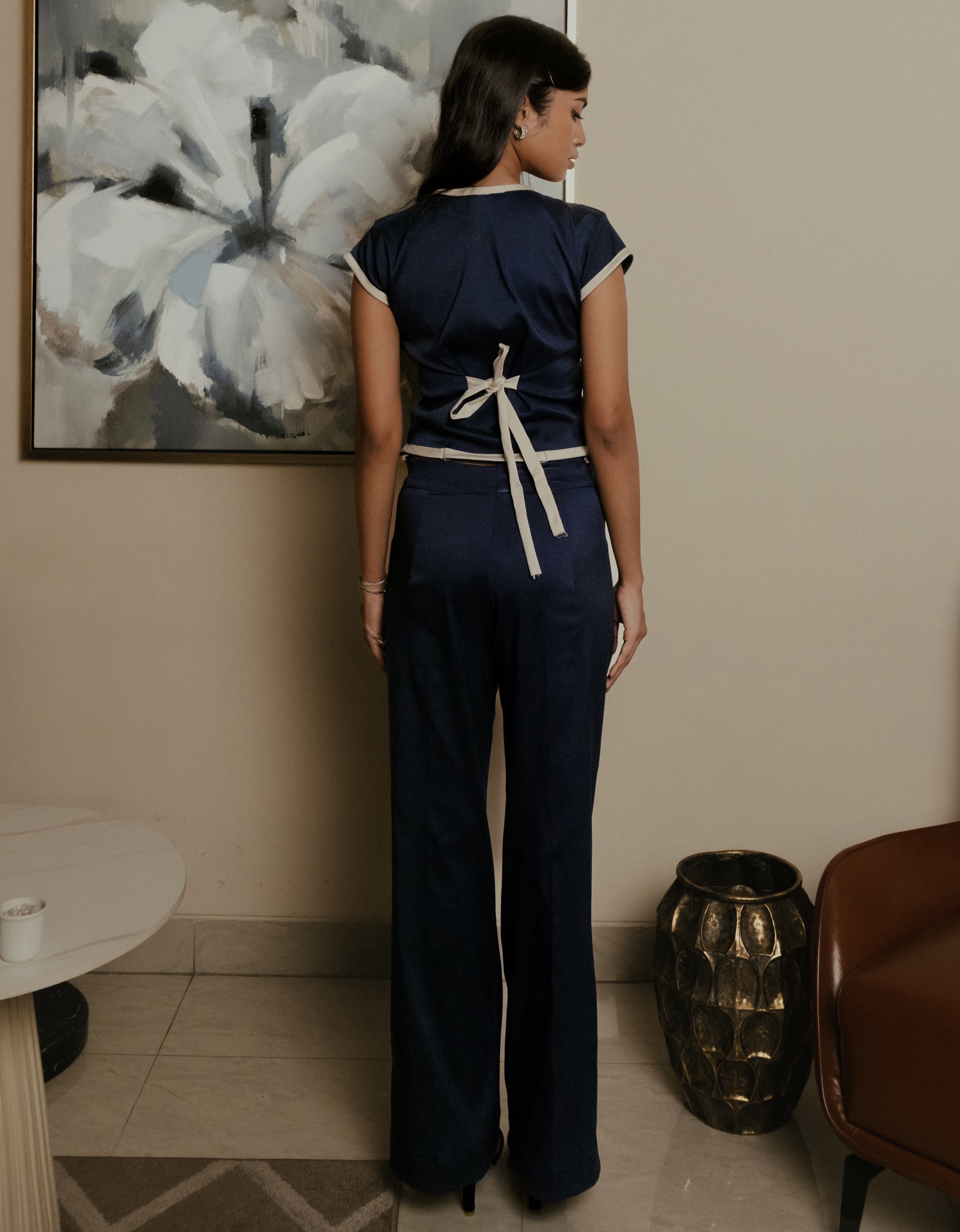 Navy Quiet Luxe Set - Image 2