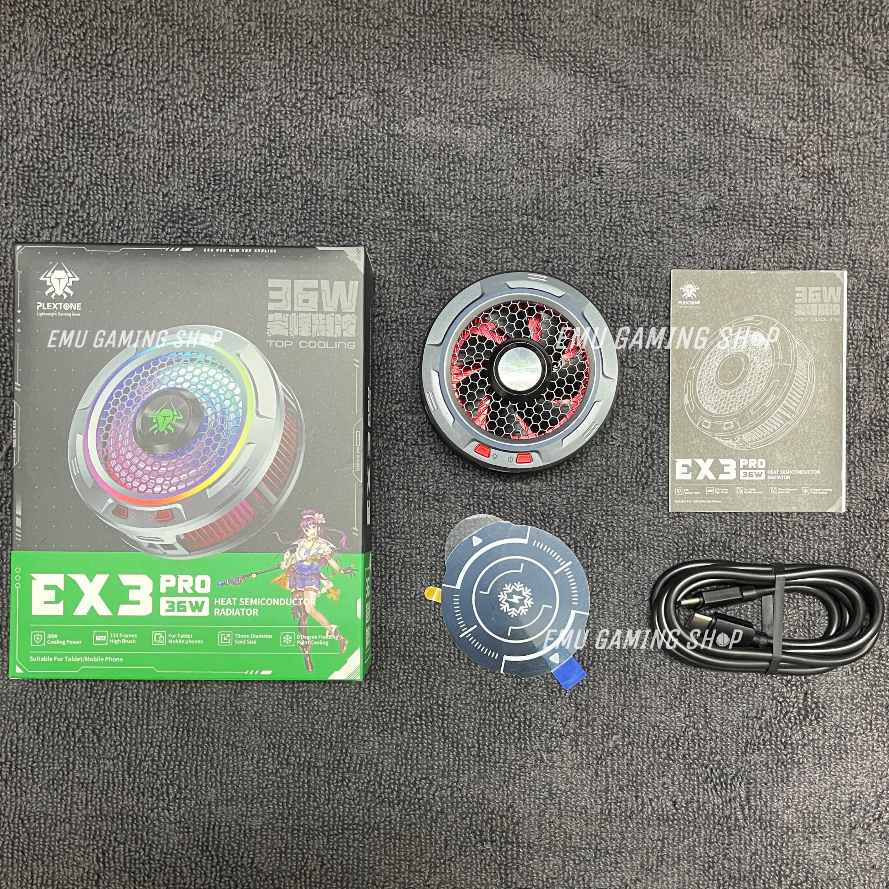 Plextone EX3 Pro 36w Mobile And Tablet Cooler Fan_img_10