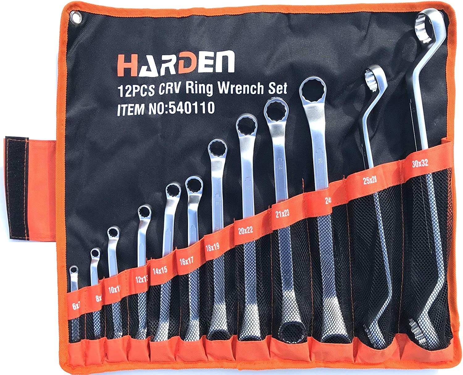 Harden 12Pcs Double Ring Spanner Set 6-32 mm 540110_img_2