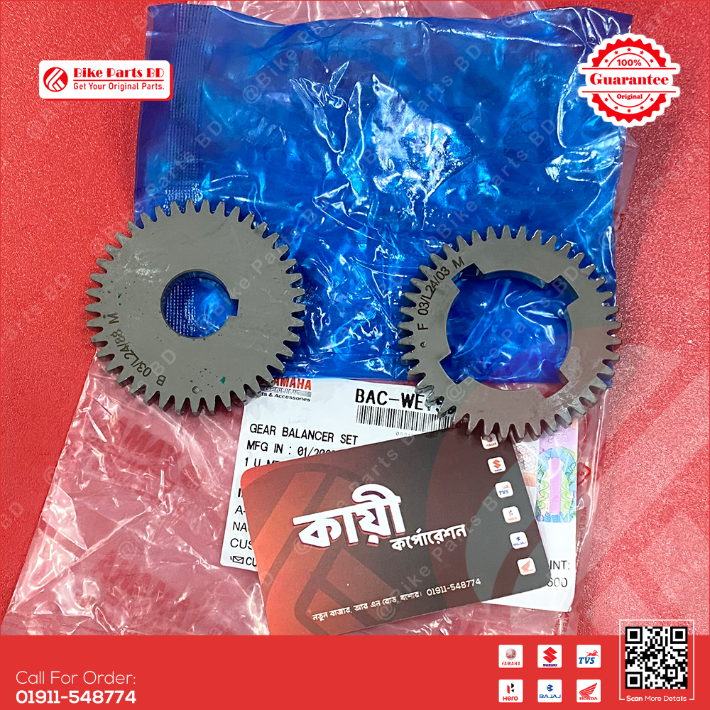 Weight Balance, Gear (Balancer Penium) for Yamaha FZS V2, FZS V3 & Fazer V2 bike.