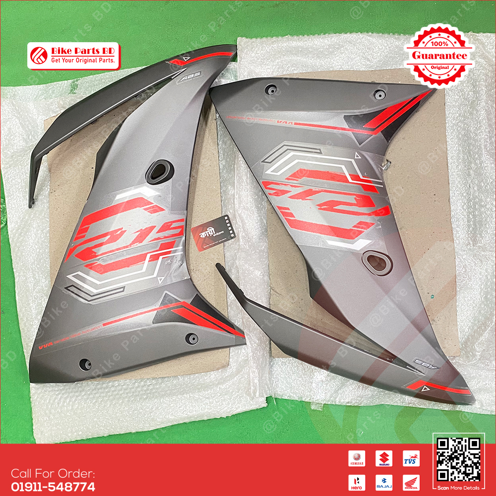 1/2 Part for Yamaha R15 V3 (Thunder Grey-BS6) bike.