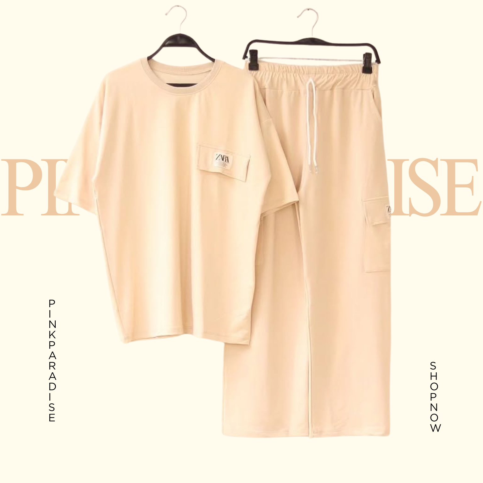 Ladies Tshirt and Trouser Set image 2