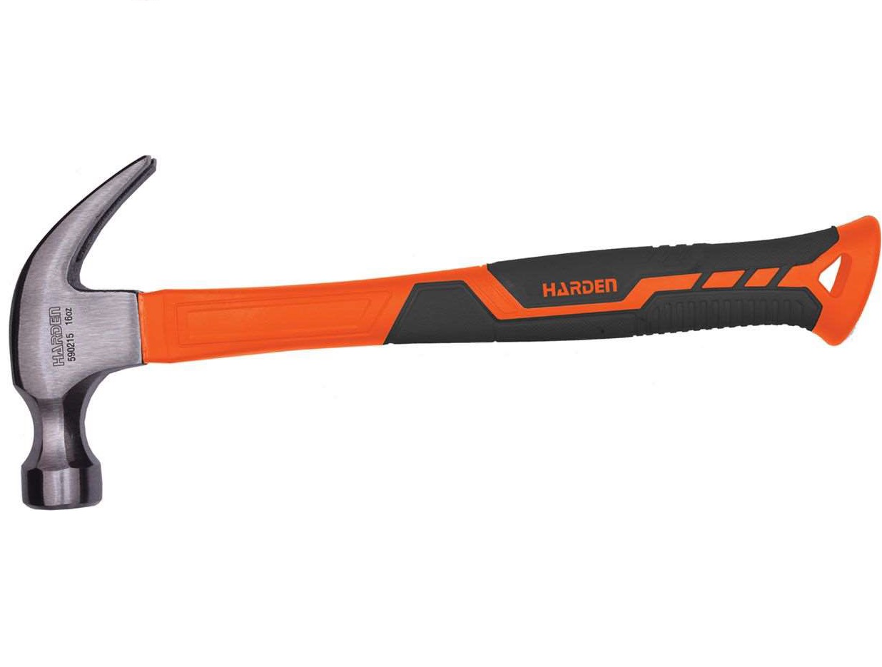 HARDEN 590215 16oz Claw Hammer, 500gm, Fiberglass Handle; 590215_img_6