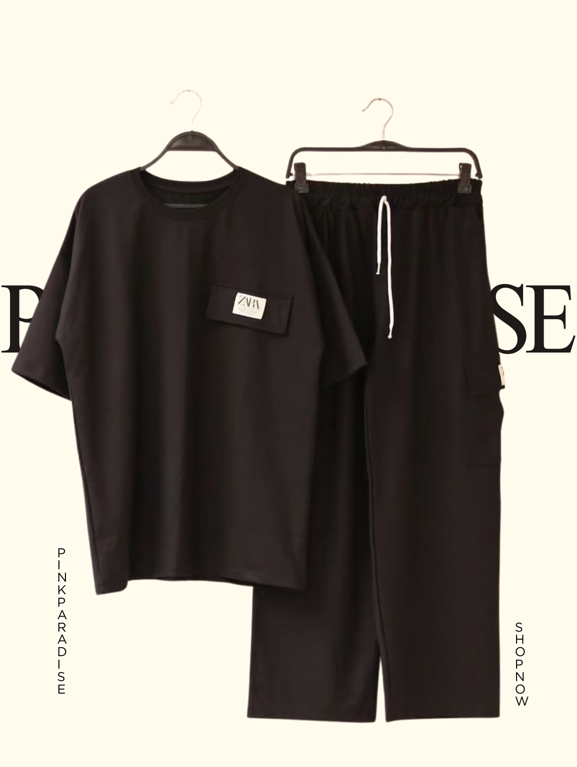 Ladies Tshirt and Trouser Set image 2