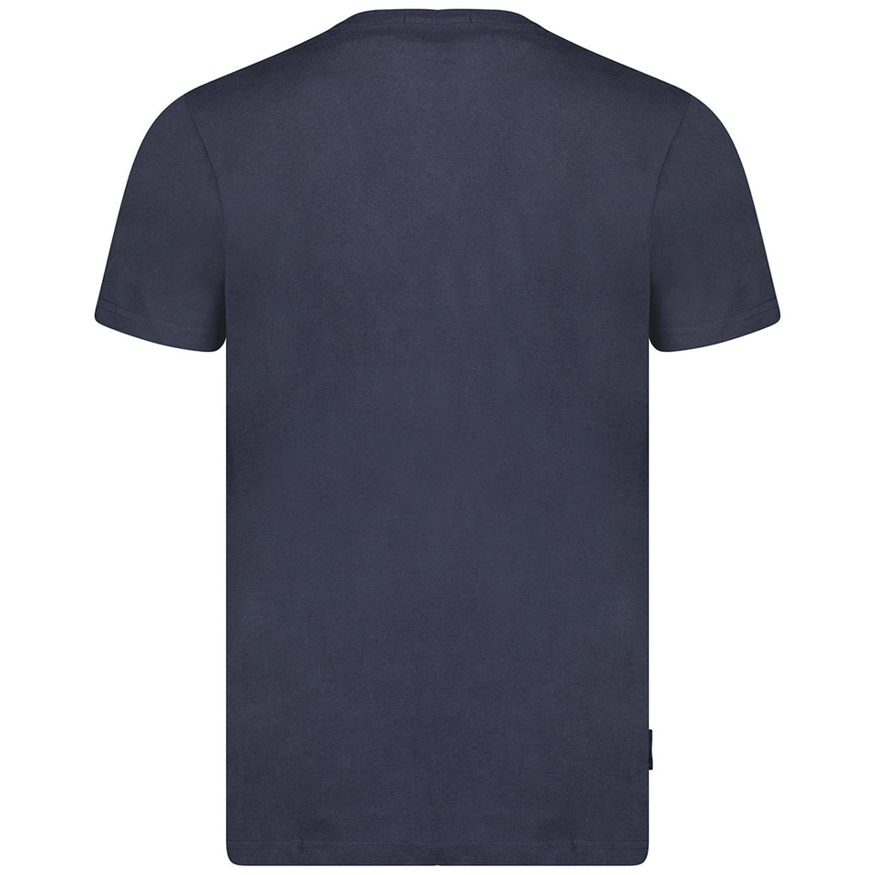Navy Short Sleeve Crew Neck T-Shirt_img_3