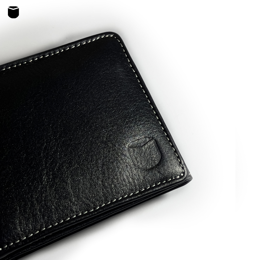 BlackVault Premium Leather Bi-Fold Wallet_img_3