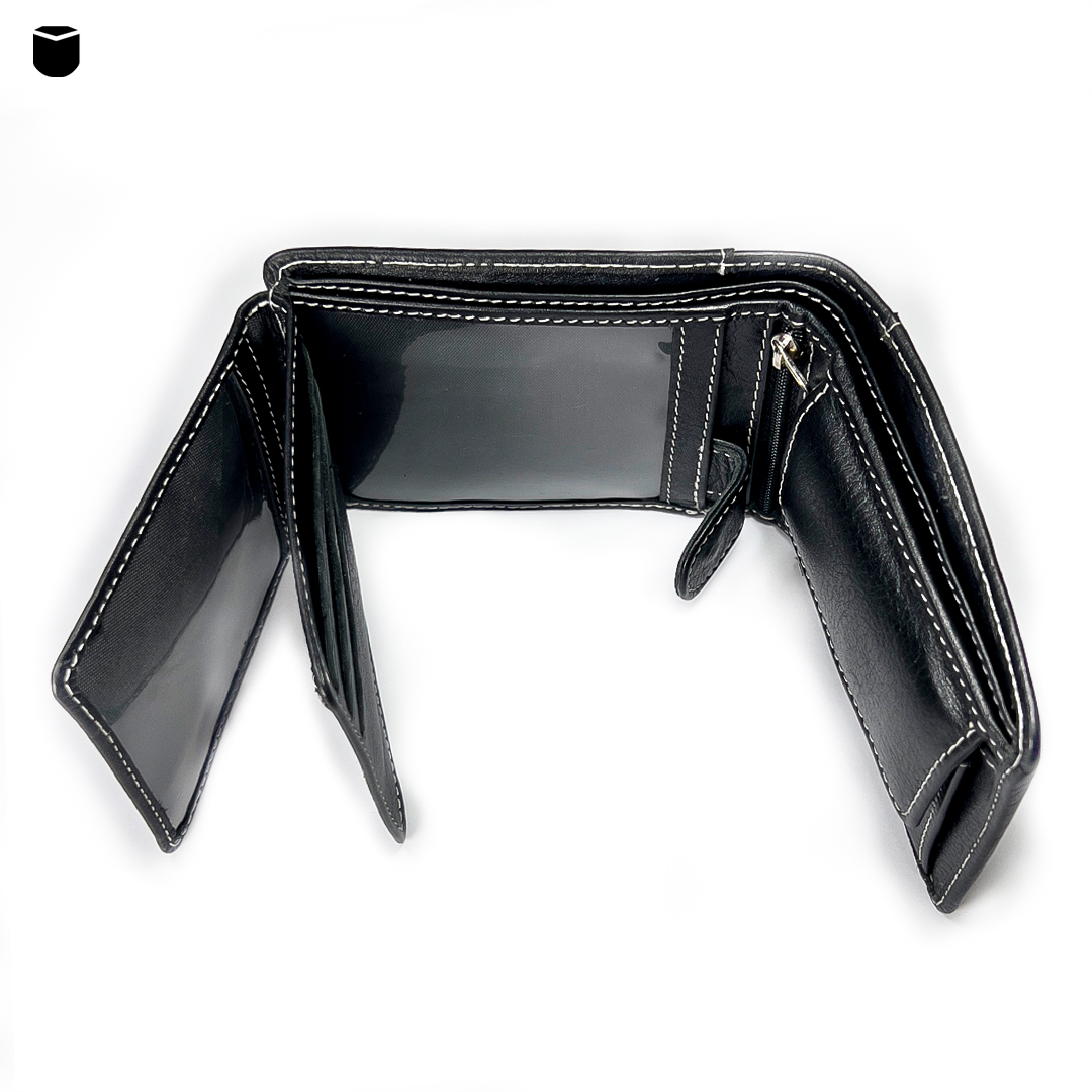 BlackVault Premium Leather Bi-Fold Wallet_img_6