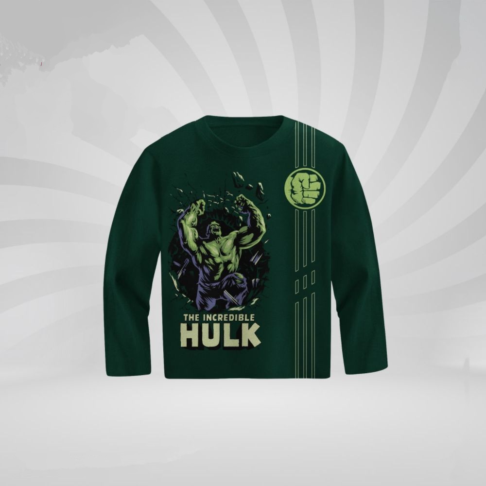 Kids Premium Full Sleeve T-Shirt - HULK