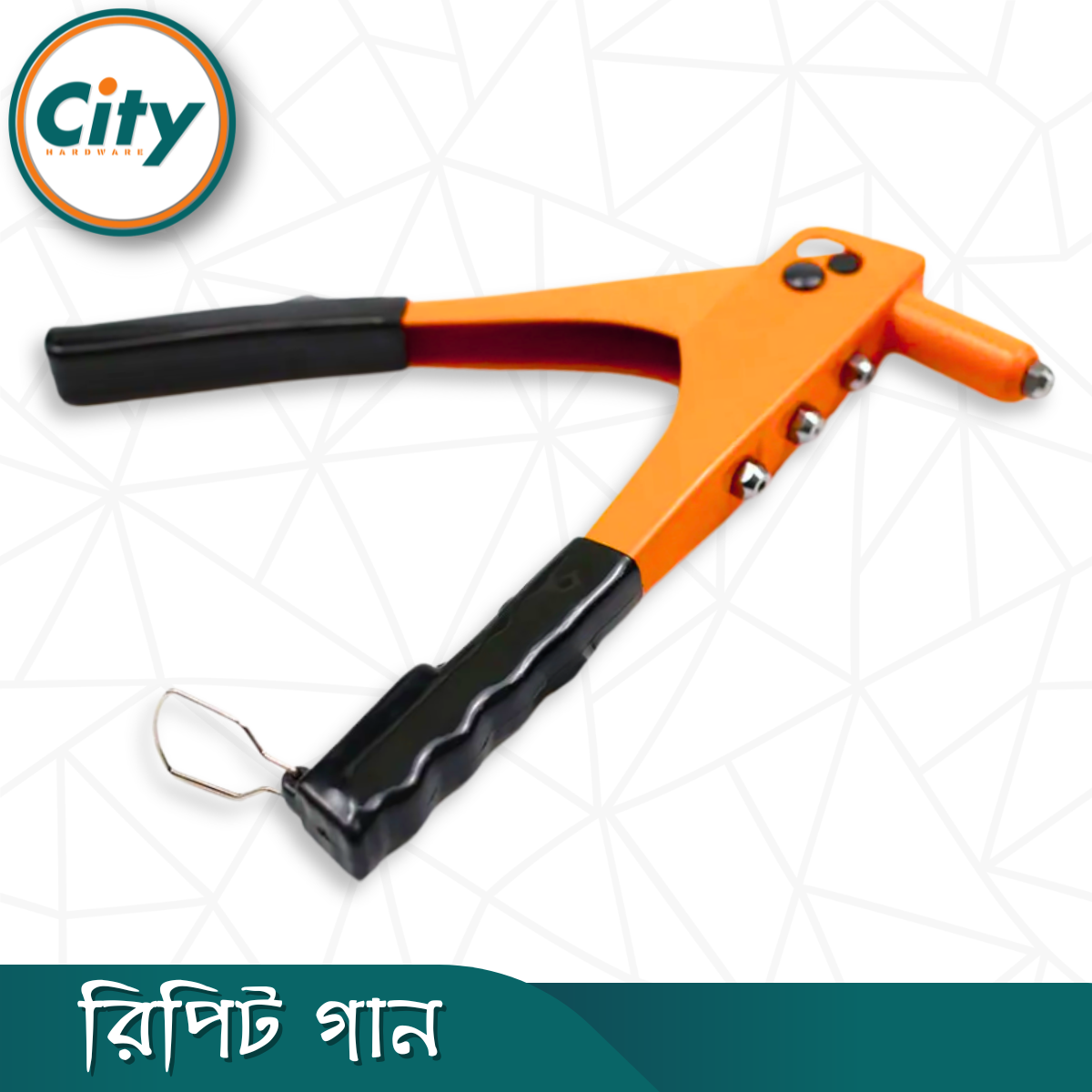 অ্যান্টি স্লিপ হেভি রিভেট গান অর্গনোমিক ডিজাইন হ্যান্ড রিভেটার ব্লাইন্ড রিভেট গান 2.4 মিমি, 3.2 মিমি, 4.0 মিমি রিভেটের জন্য_img_2