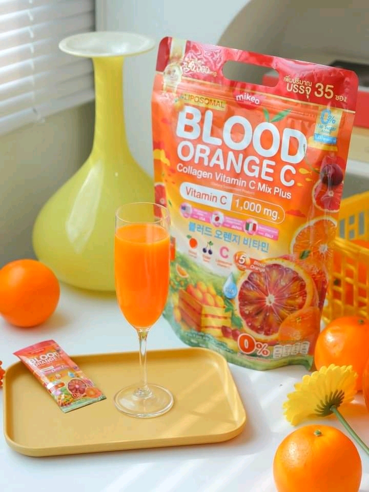 Blood Orange Collagen Vitamin C Mix Plus