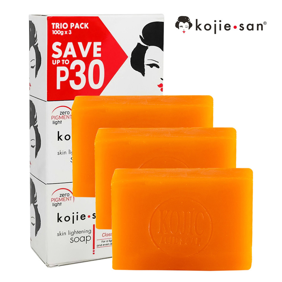 3 in 1 Kojie San Facial Beauty Soap 100g (Each)