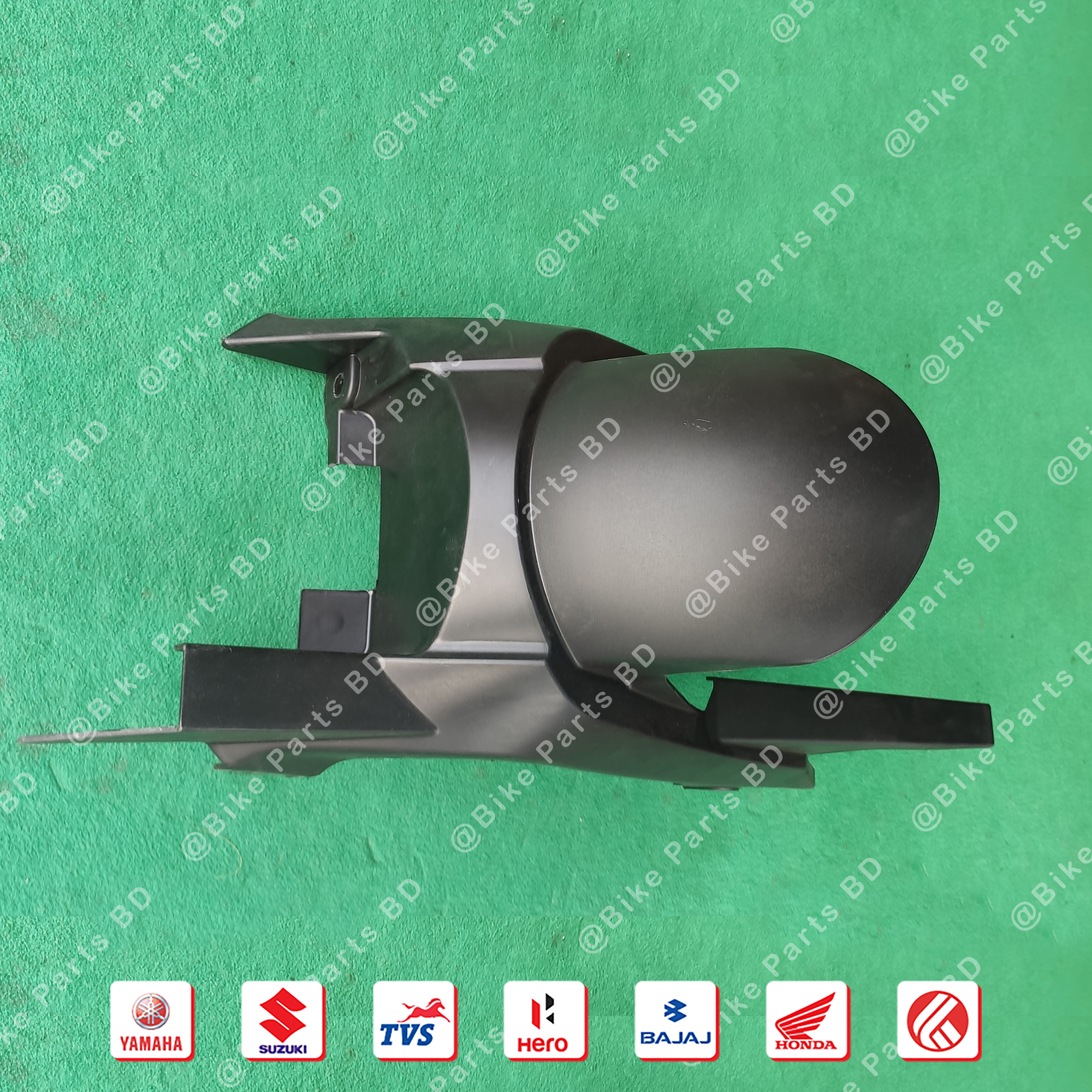 Tyre Hugger-Half Tyre Guard for Yamaha FZS V2 (Double disk), FZS V3, FZS V4 bike . thumbnail 2