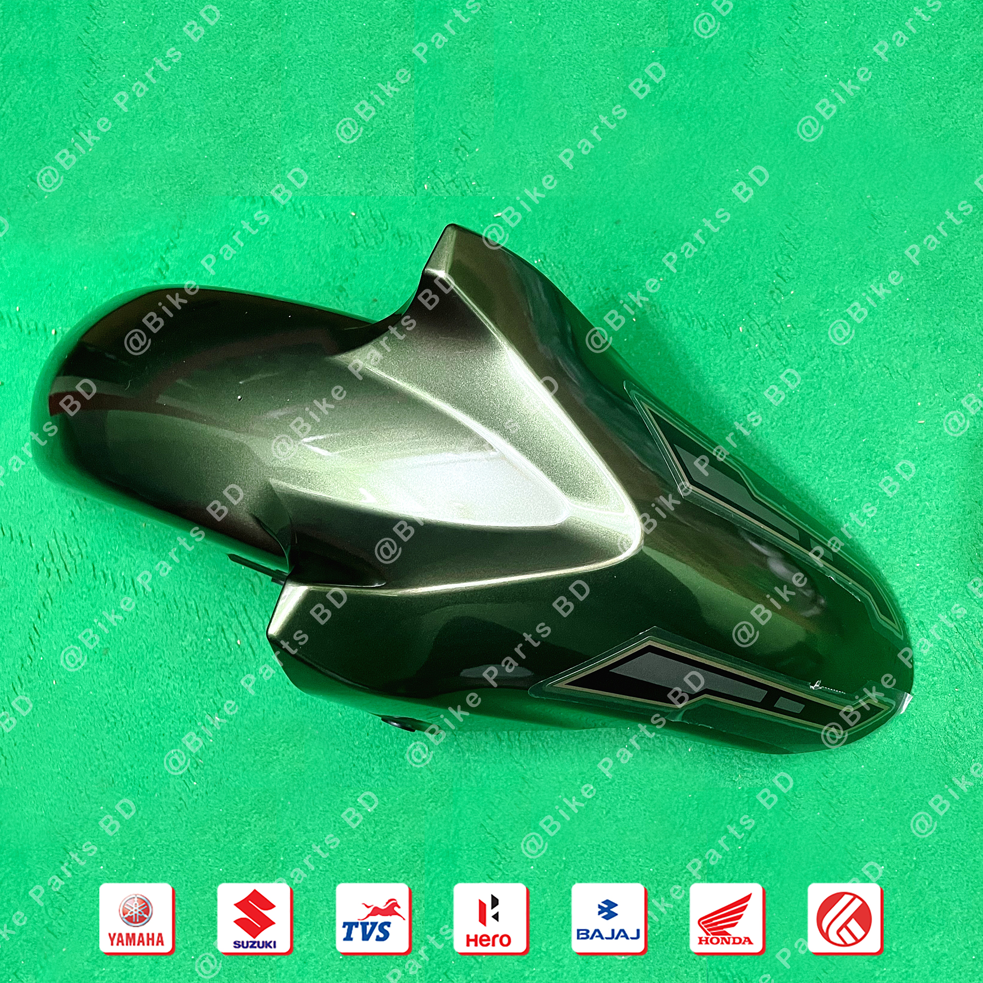 Mudguard for Yamaha FZS V1, V2, Fazer V1, V2 (Army Color) bike. thumbnail 2
