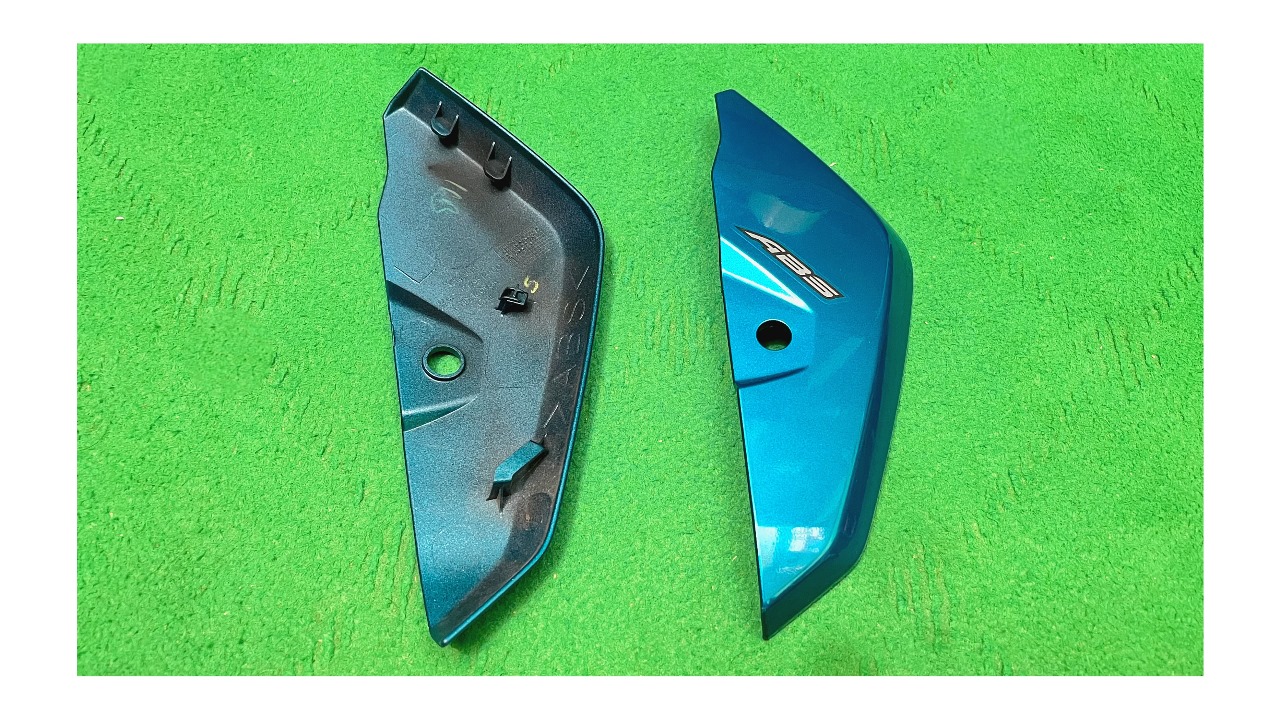 Mudguard Kan (Pest Color) for Yamaha FZS V3 bike. thumbnail 2