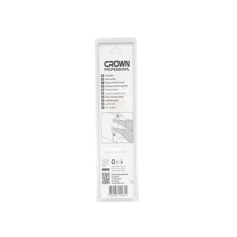 CROWN 7" Professional External Circlip Plier ( Straight Nose | Bent Nose ), CPHPL-ESA07 | CPHPL-EBA07_img_3