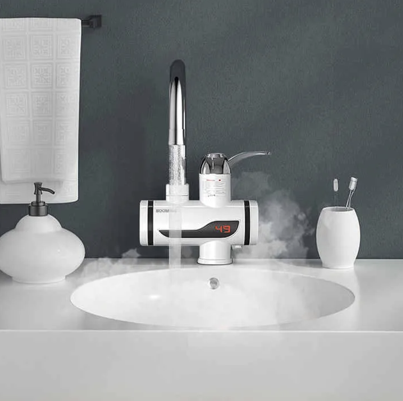 Instant Water Heater Fast Heating, Energy Efficient & Wall-Mounted Design_img_1