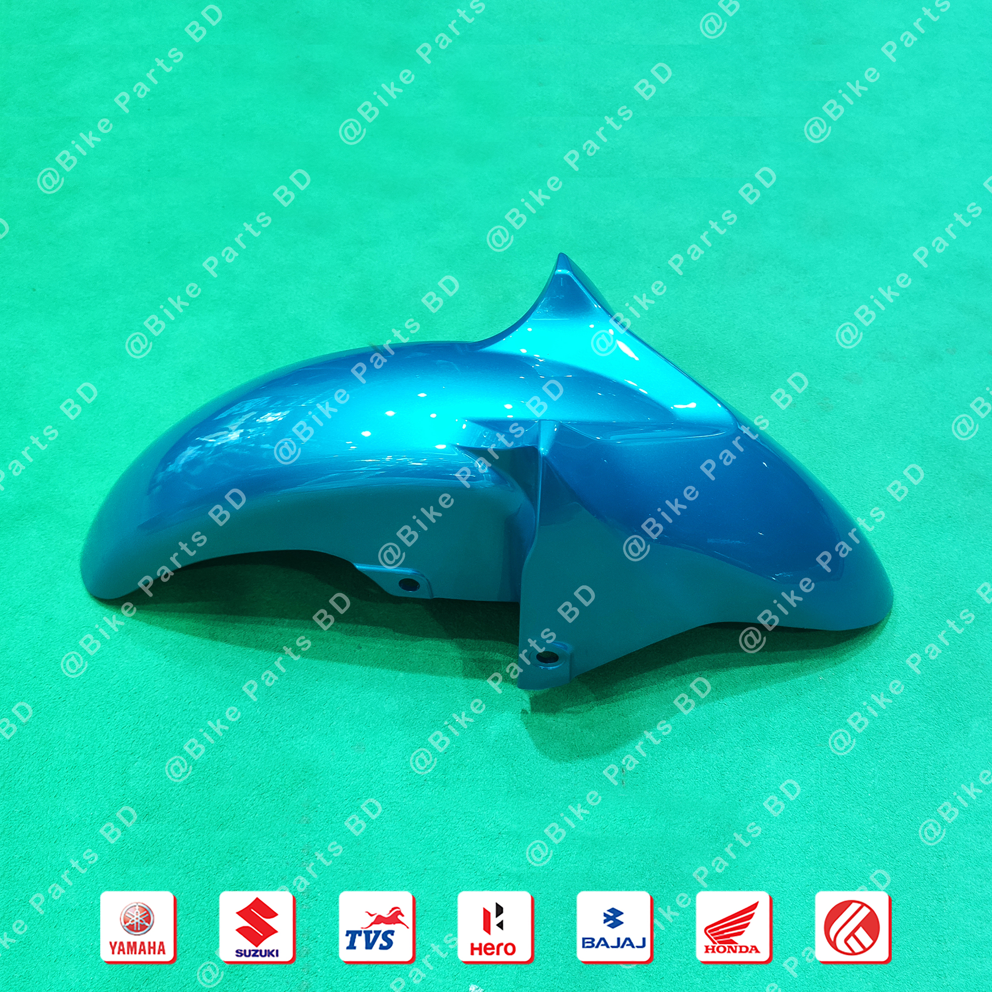 Mudguard (Past Color) for Yamaha FZS V2 & Fazer V2 (White Color) bike. thumbnail 2