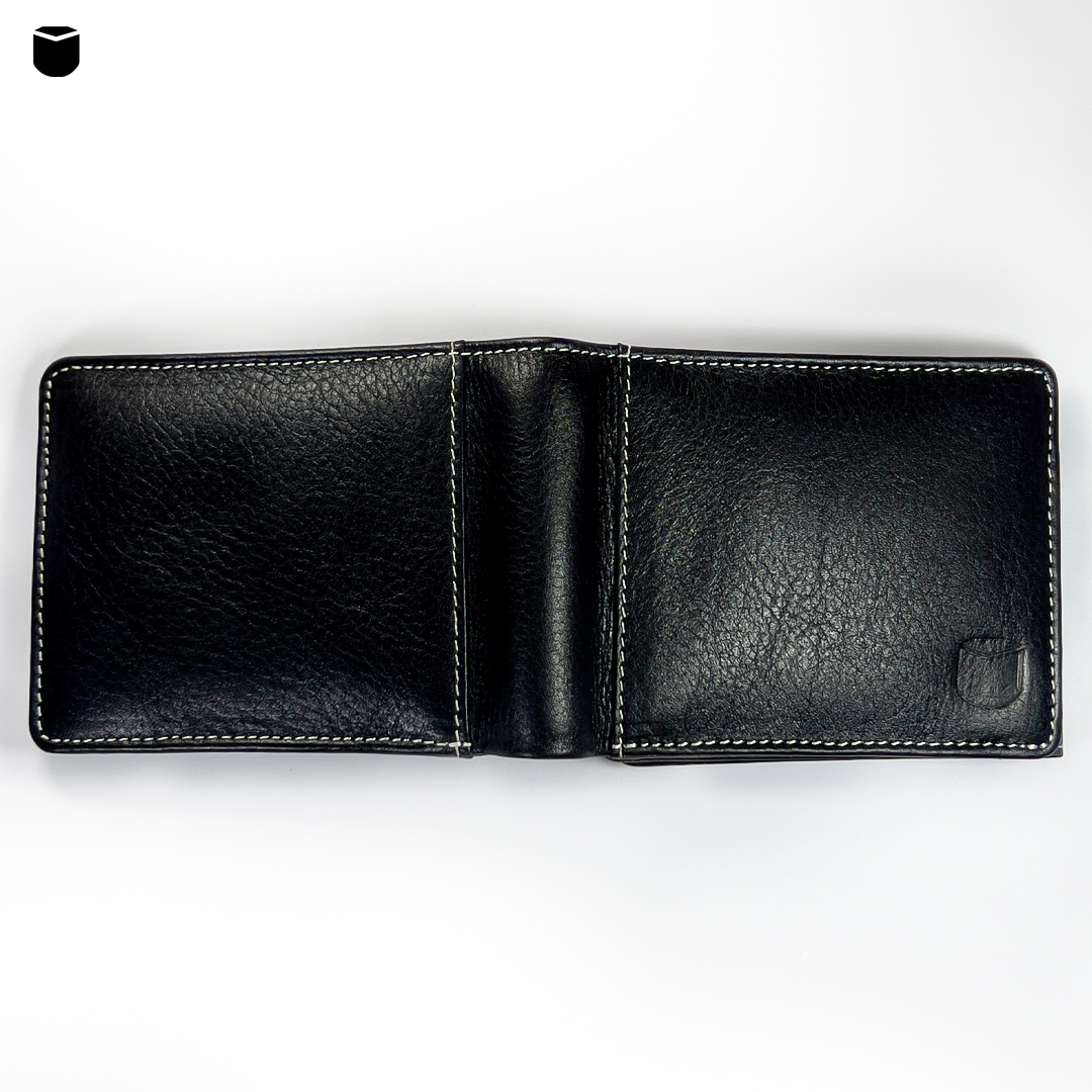 BlackVault Premium Leather Bi-Fold Wallet_img_5