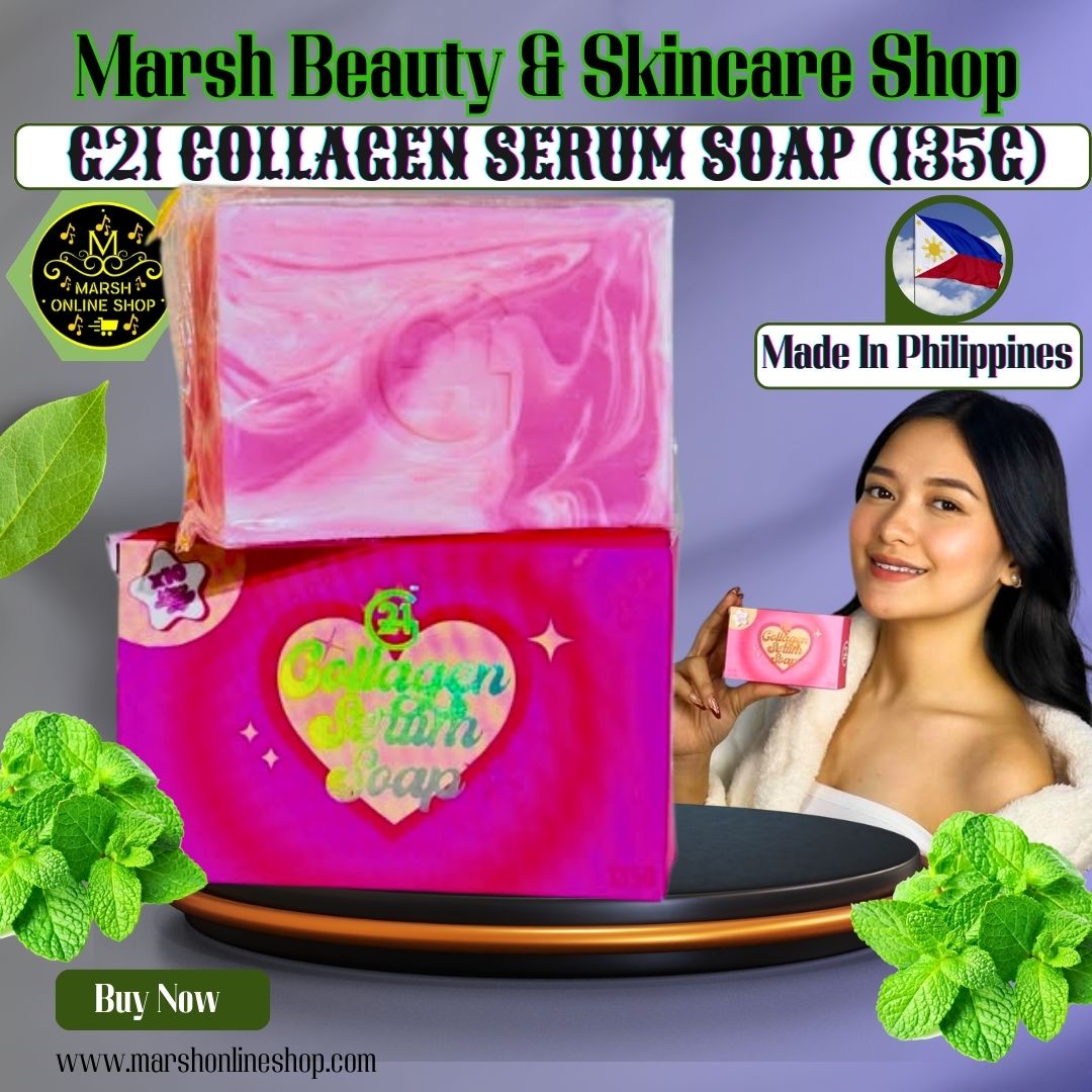 👉🔰G21 COLLAGEN SERUM SOAP(135G)