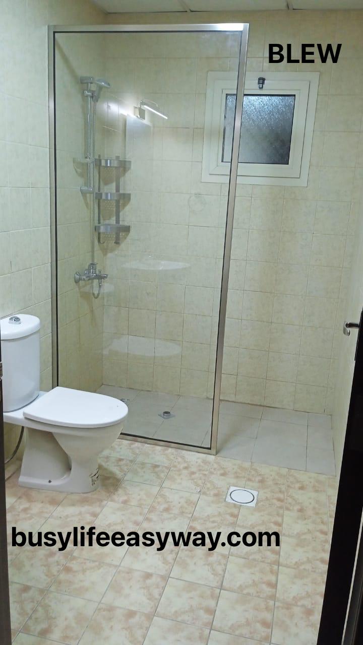 Black Shower Glass Partition_img_2