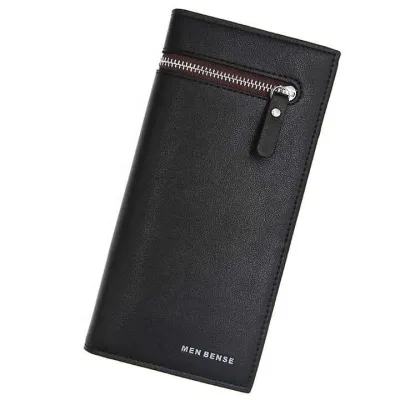 Pu leather black wallet_img_0