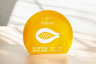 foxtale De-tanning Sheet Mask Vitamin C + Papaya (All Skin Type)_img_0