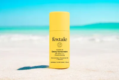 Foxtale Cover Up Dewy Sunscreen SPF 70 PA++++ 15ml_img_0