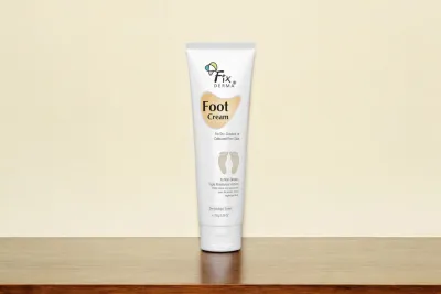 Fixderma Foot Cream for Cracked Heels | 5% Lactic Acid, 15% Urea, 3% Glycerine 60g_img_0