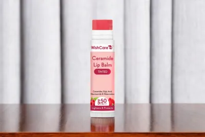Wishcare Ceramide Lip Balm with SPF 50 PA+++ (Tinted)_img_0