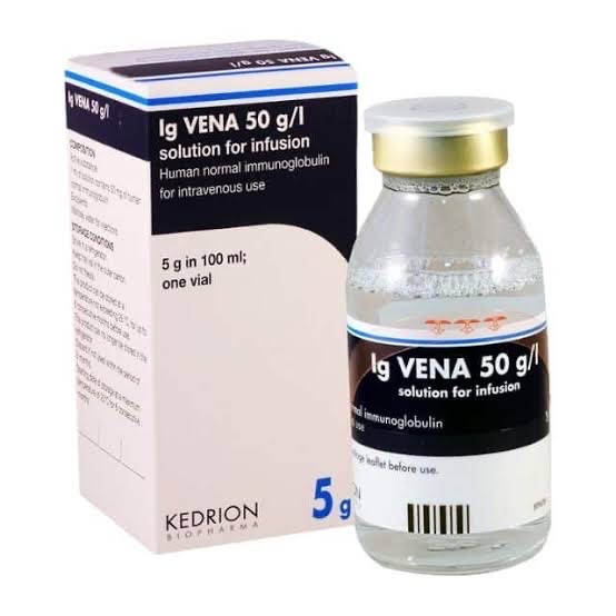 Ig VENA 50gm IV Injection (Mfg. by: Kedrion S.p.A, Italy)