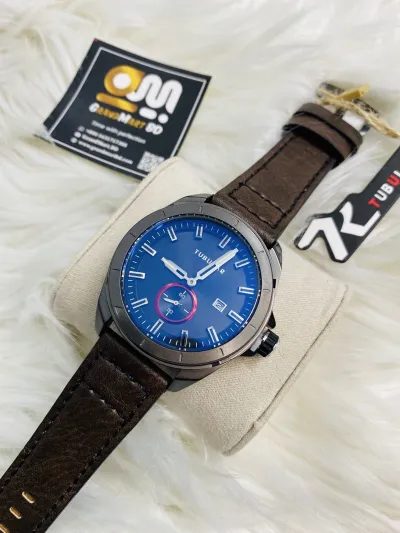 Tubular Chronograph Leather chocolate_img_0