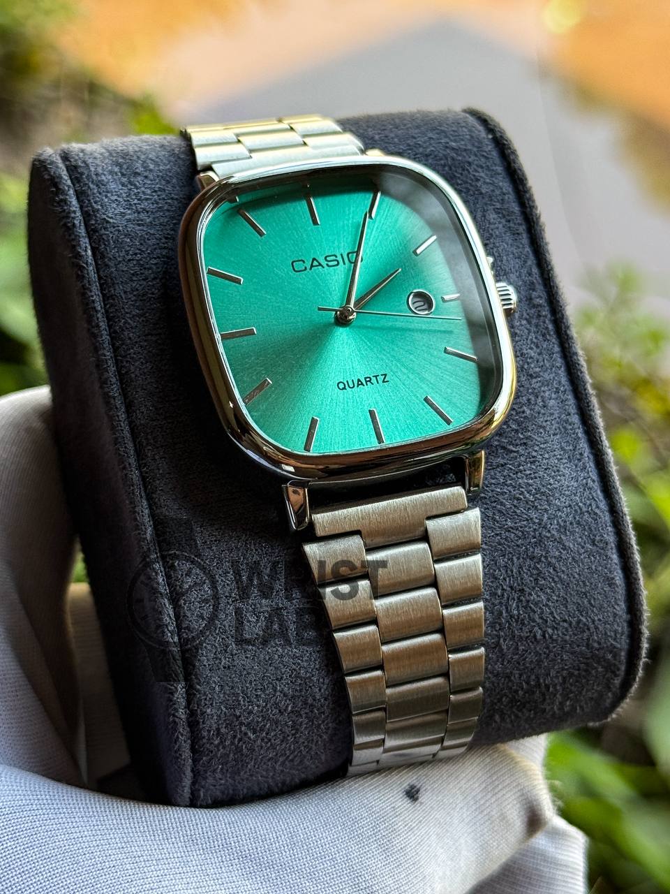 CASIO QUARTZ VINTAGE CHAIN SILVER TIFFANY_img_1