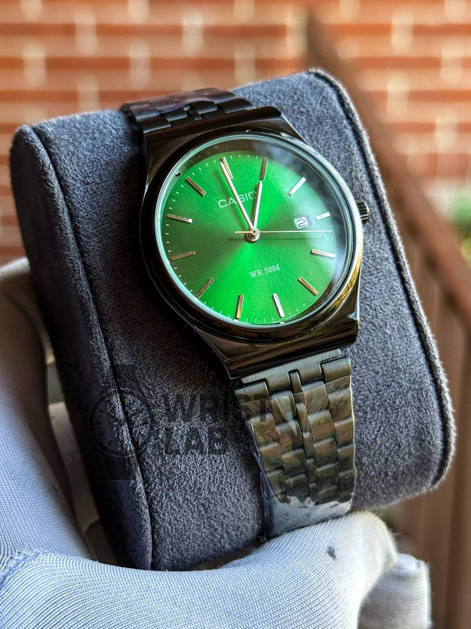 CASIO ENTICER CHAIN BLACK GREEN_img_0