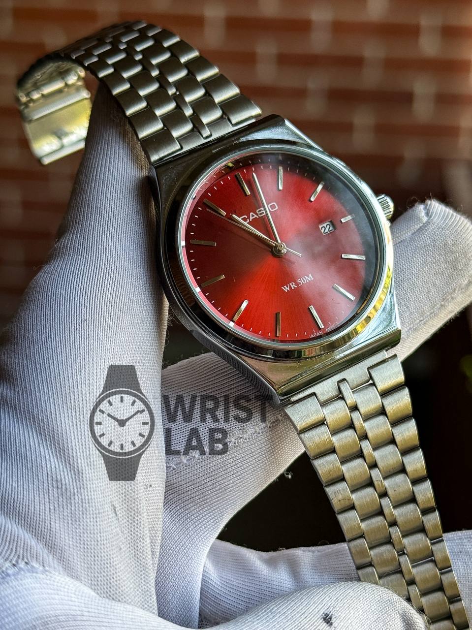 CASIO ENTICER CHAIN SILVER RED_img_1