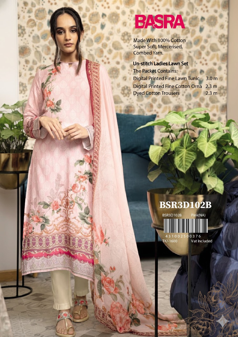 BASRA Unstiched 3 Pcs Set_img_0