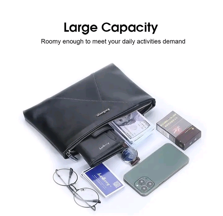 🙋🏻‍♂️LouisWill Men's Wallet PU Leather Bag_img_2