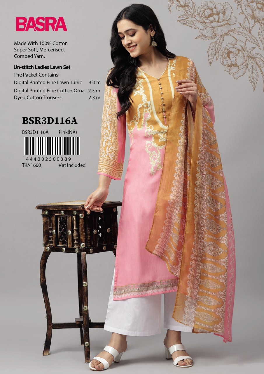 BASRA Unstiched 3 Pcs Set_img_0