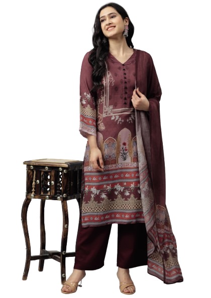 BASRA Unstiched 3 Pcs Set_img_1