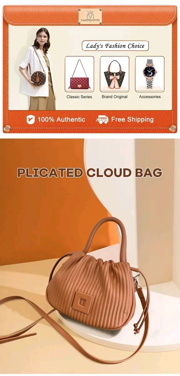 👜MATEYOYO Women Shoulder Bag Soft PU Bags Drawstring Bag Fashion_img_6