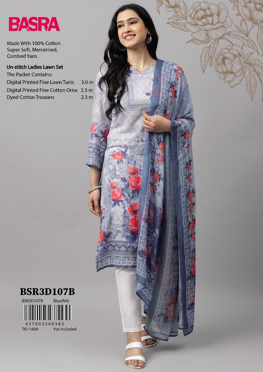 BASRA Unstiched 3 Pcs Set_img_0