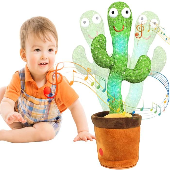 HelloKimi Singing Dancing Cactus Plush Toy হতে পারে সেই পারফেক্ট চয়েস! এই চার্জযোগ্য ক্যাকটাস টয়টি শুধু দেখতে মজার নয়,