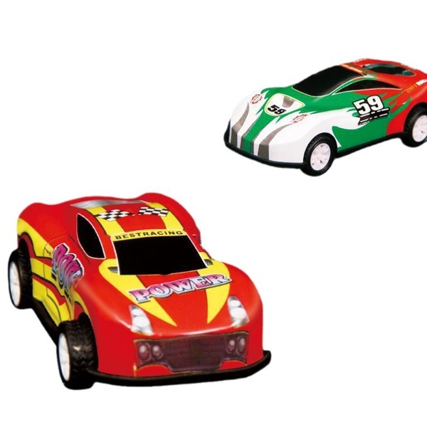 Chattering Alloy Iron Car Cross-border Inertia Back Car Model_img_4