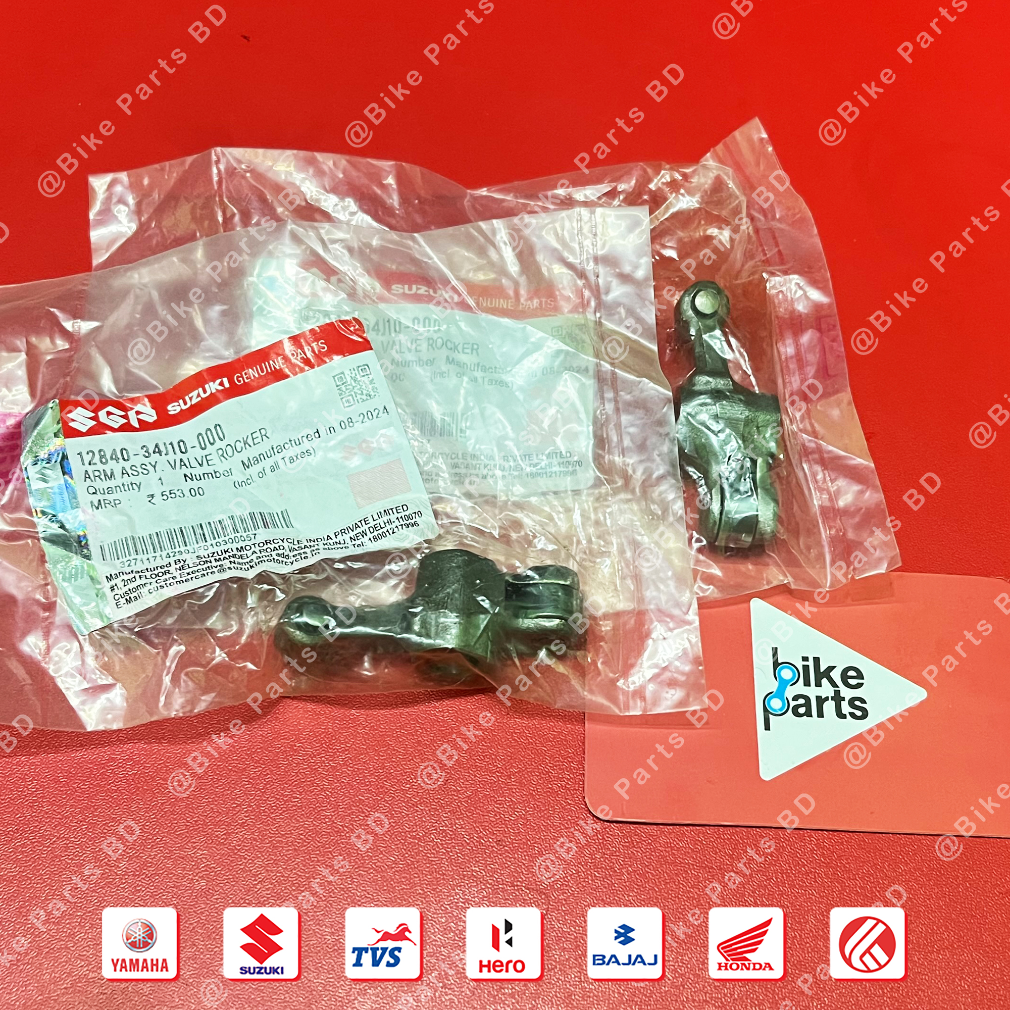 ARM Valve Rocker for Suzuki Gixxer SF, Gixxer (Old & New Model) bike. thumbnail 2