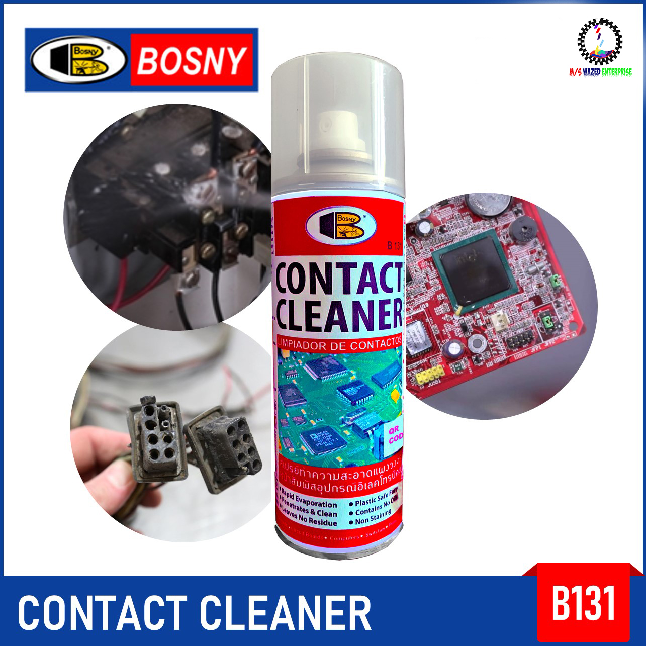 Bosny Contact Cleaner B131- 200cc