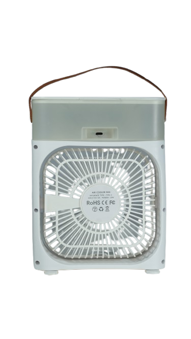 Portable USB Air Cooler Fan with Mist Flow_img_1