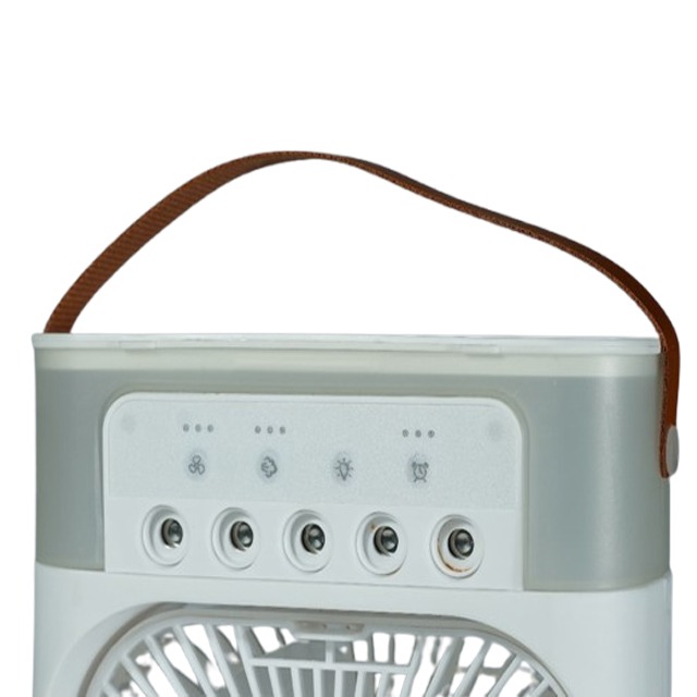 Portable USB Air Cooler Fan with Mist Flow_img_2