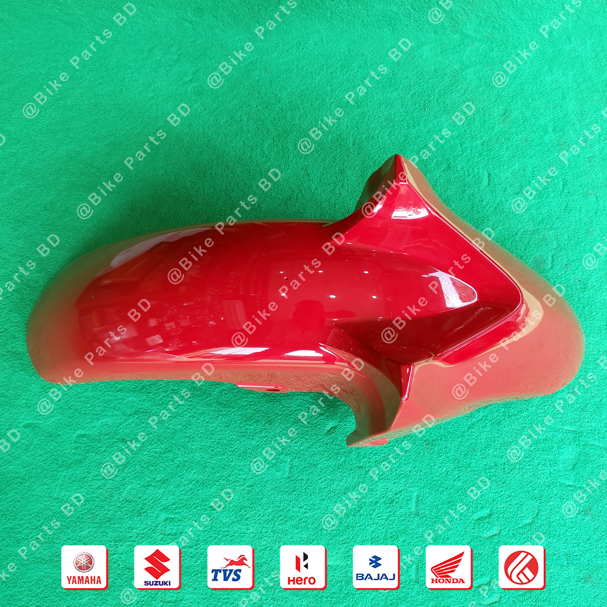 Mudguard for Yamaha FZS V1, FZS V2, Fazer V1, Fazer V2 (Red) bike. thumbnail 2