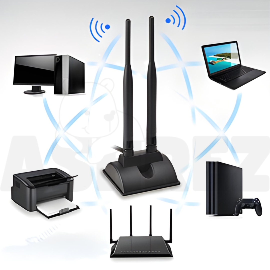 Eightwood 2.4GHz 5GHz Dual Band RP-SMA Male WiFi Antenna + IPEX MHF4 to RP-SMA Female Cable (2-Pack)_img_12