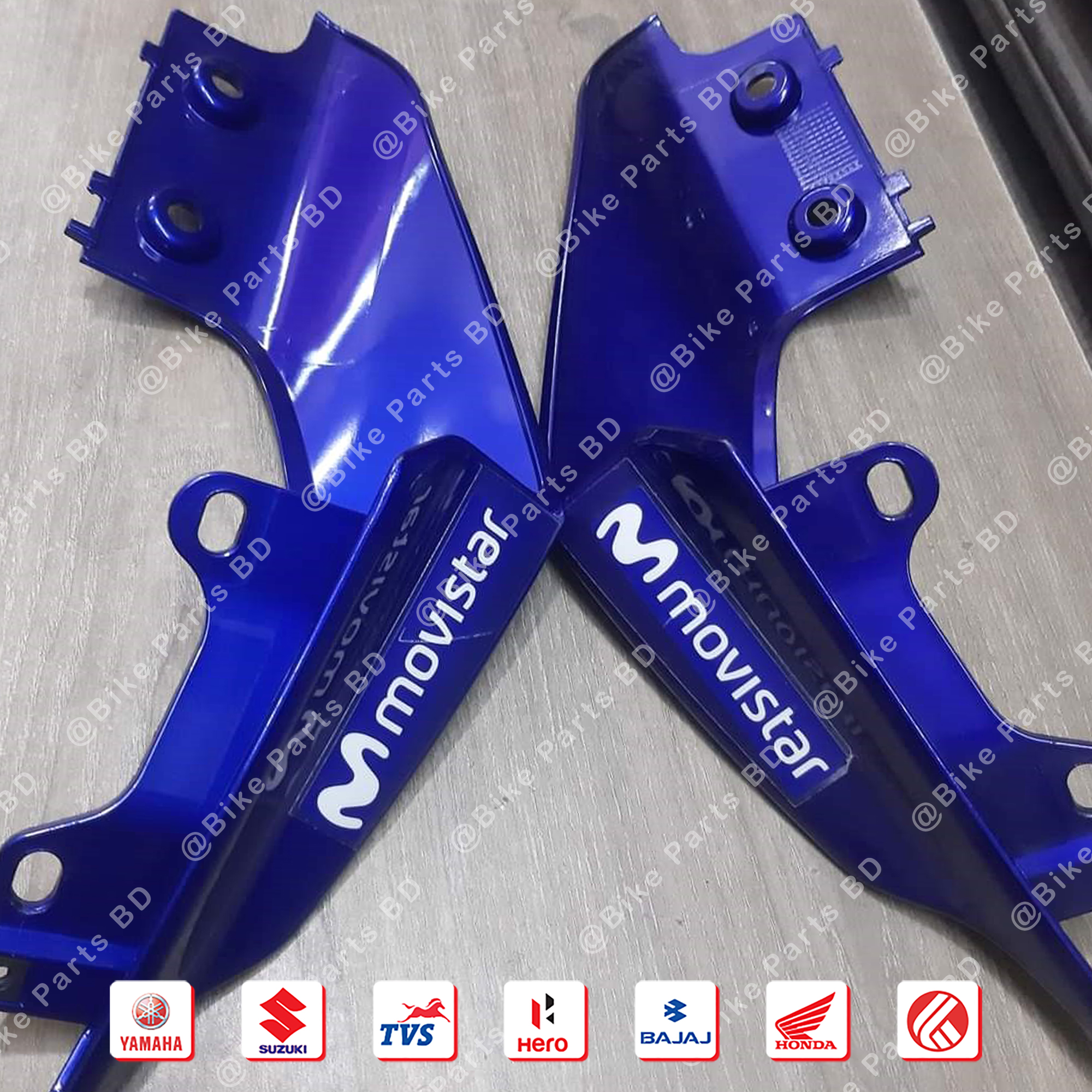 Back Panel for Yamaha R15 V3 (Movistar) bike.