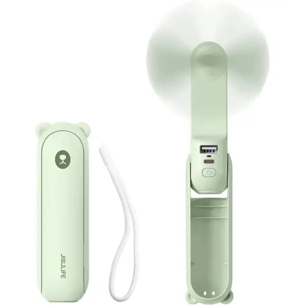 JISULIFE F8X Mini Fan Portable Fan & Power Bank (Upgrade Version)_img_1